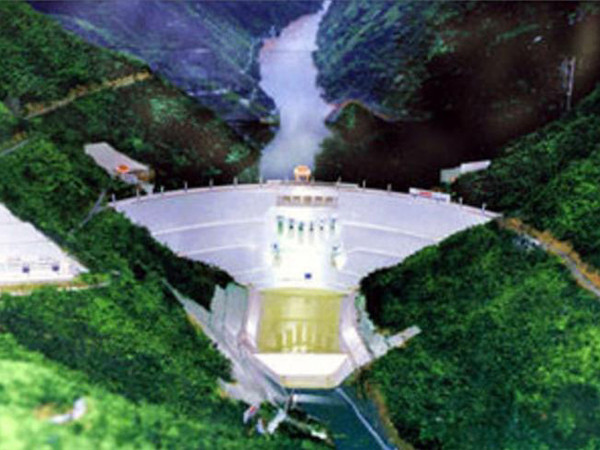 Đập Tiểu Loan (Xiaowan) của Trung Quốc xây trên sông Mekong chảy qua tỉnh Vân Nam Ảnh: Japanfocus.org