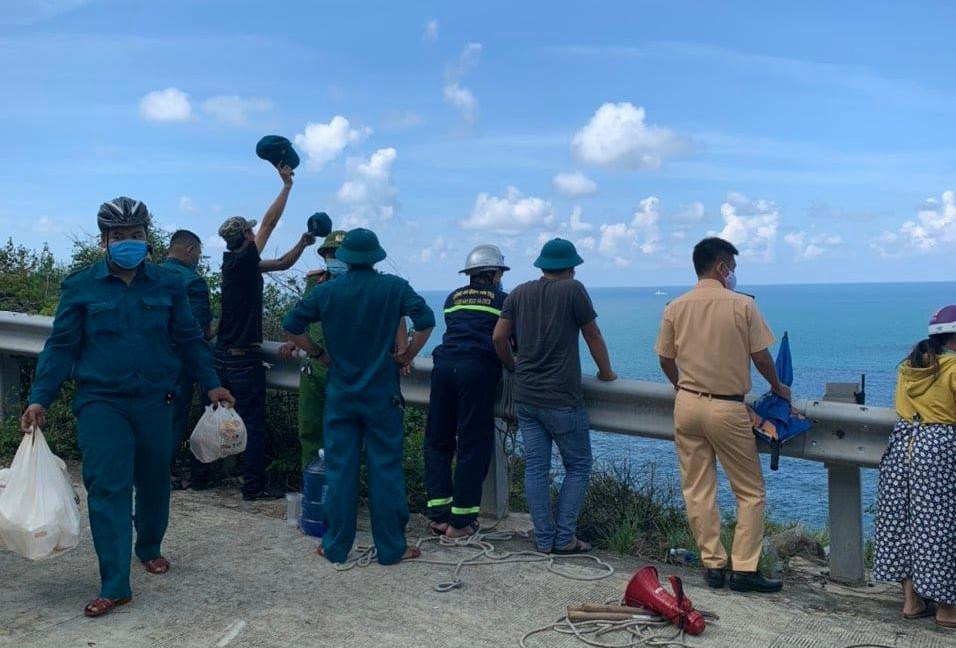 Khu vực nạn nhân mất tích ở bán đảo Sơn Trà, TP Đà Nẵng.