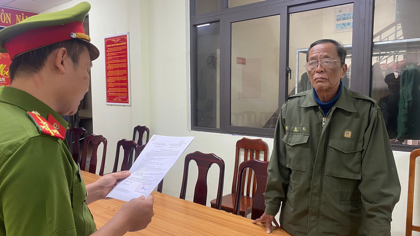 Thực hiện lệnh khởi tố đối với Lê Thanh Châu.