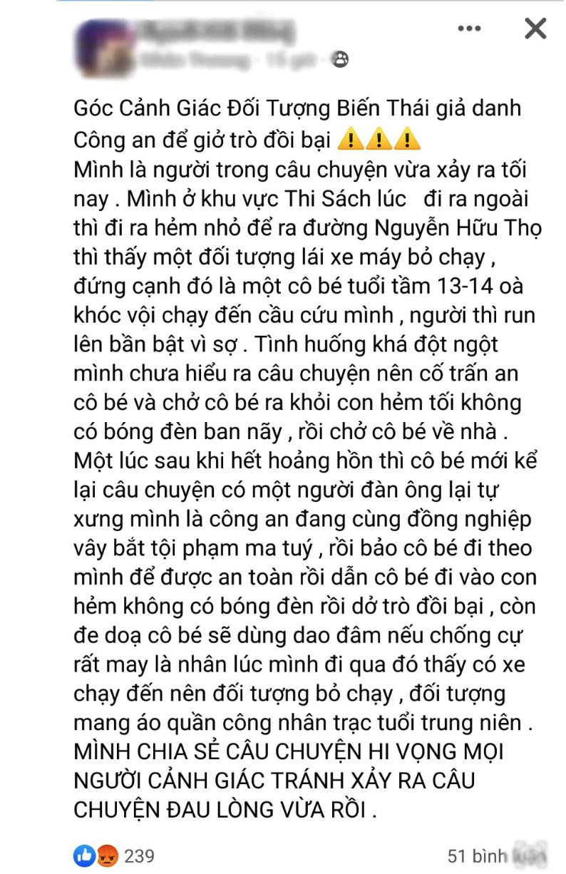 Nội dung sự việc được người dân chia sẻ trên mạng xã hội và nhanh chóng được công an Đà Nẵng vào cuộc, điều tra làm rõ. Nội dung sự việc được người dân chia sẻ trên mạng xã hội và nhanh chóng được công an Đà Nẵng vào cuộc, điều tra làm rõ.