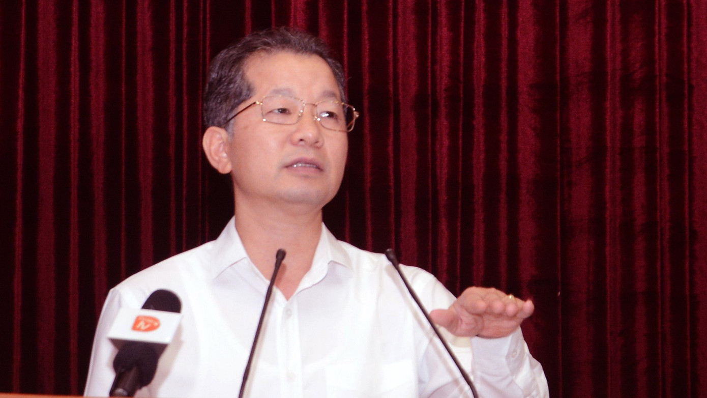 Ông Nguyễn Văn Quảng, Bí thư Thành ủy Đà Nẵng phát biểu tại hội nghị. (Ảnh: C.H) Ông Nguyễn Văn Quảng, Bí thư Thành ủy Đà Nẵng phát biểu tại hội nghị. (Ảnh: C.H)