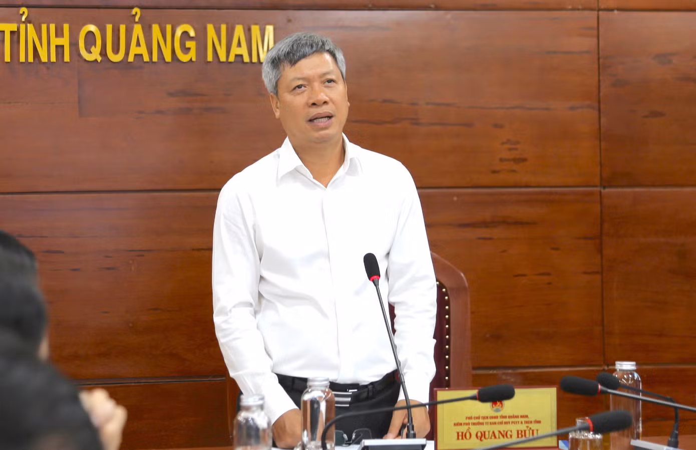 Ông Hồ Quang Bửu, Phó Chủ tịch UBND tỉnh Quảng Nam.