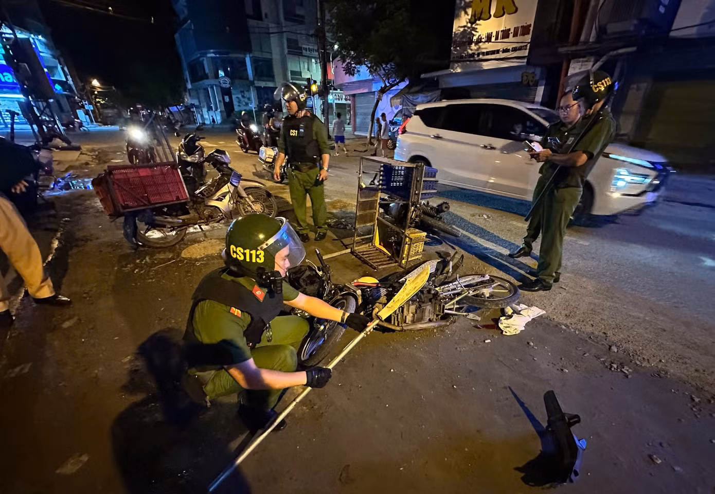 Hiện trường vụ án.