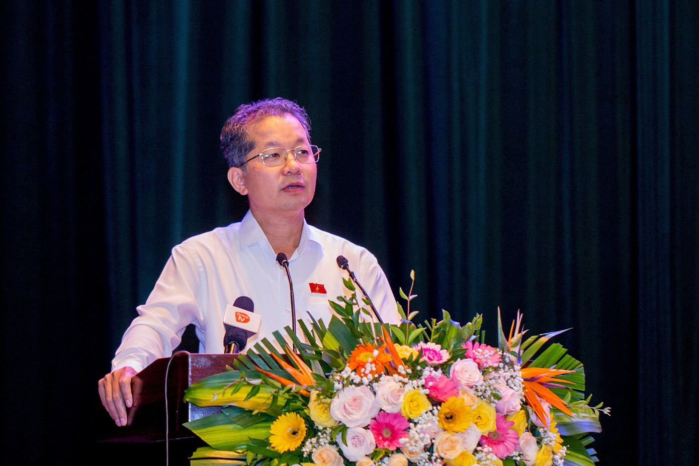 Ông Nguyễn Văn Quảng - Bí thư Thành ủy Đà Nẵng. (Ảnh: Nguyễn Thành)