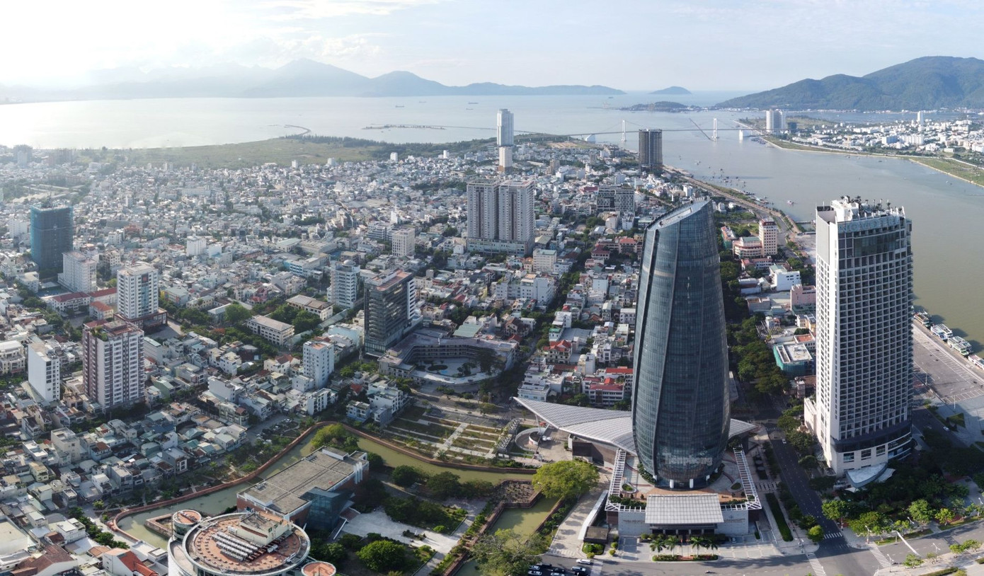 Một phần khu vực đô thị trung tâm TP Đà Nẵng hiện nay. Ảnh: Nguyễn Trình. Một phần khu vực đô thị trung tâm TP Đà Nẵng hiện nay. Ảnh: Nguyễn Trình.