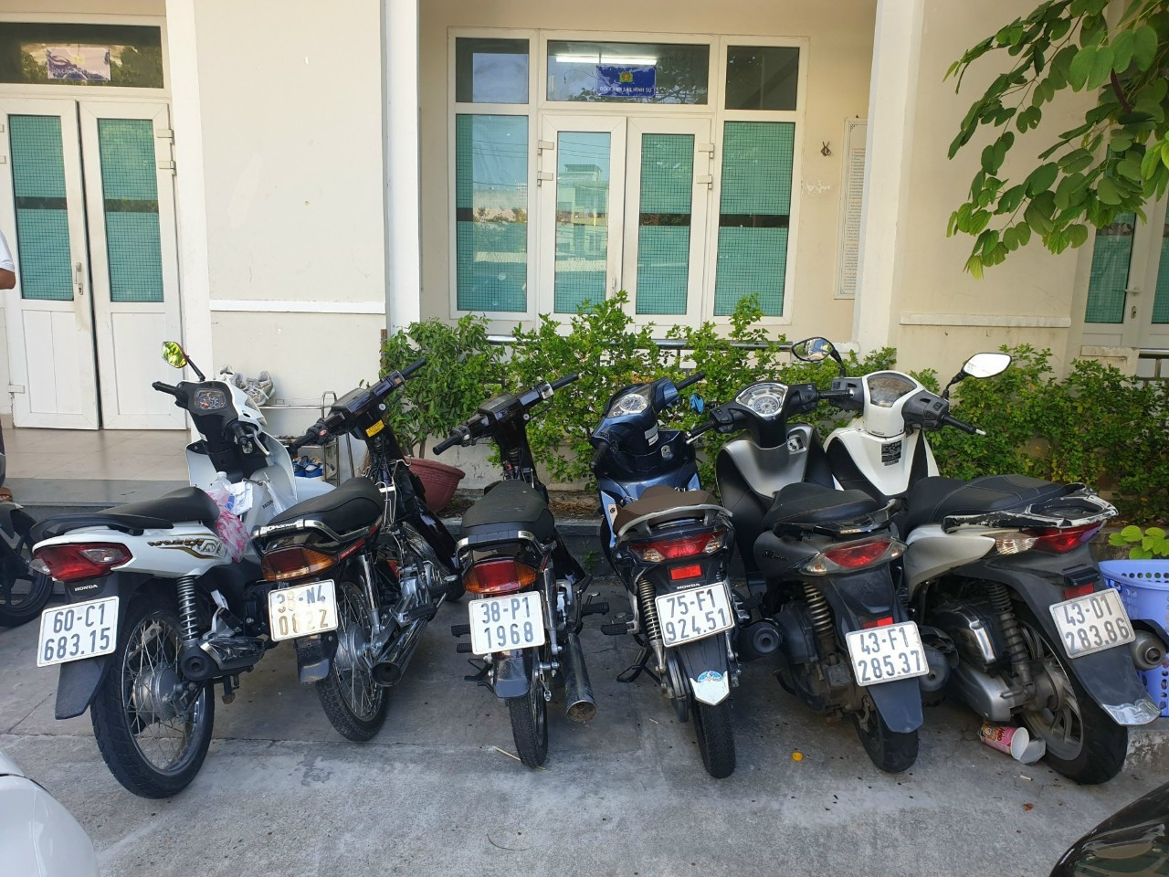 Tang vật thu giữ trong vụ án.