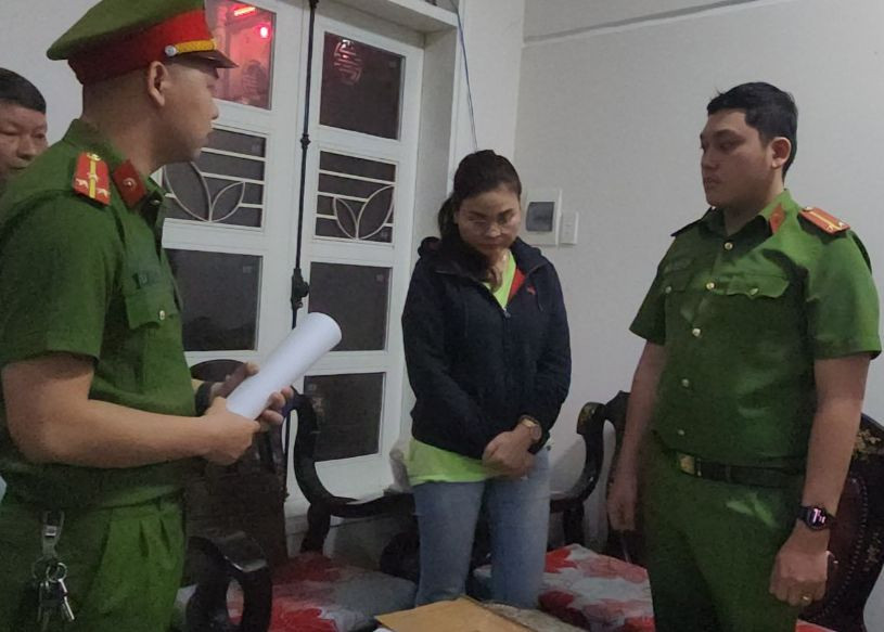 Thực hiện lệnh tố tụng đối với Lâm Thị Hồng Tâm Thực hiện lệnh tố tụng đối với Lâm Thị Hồng Tâm