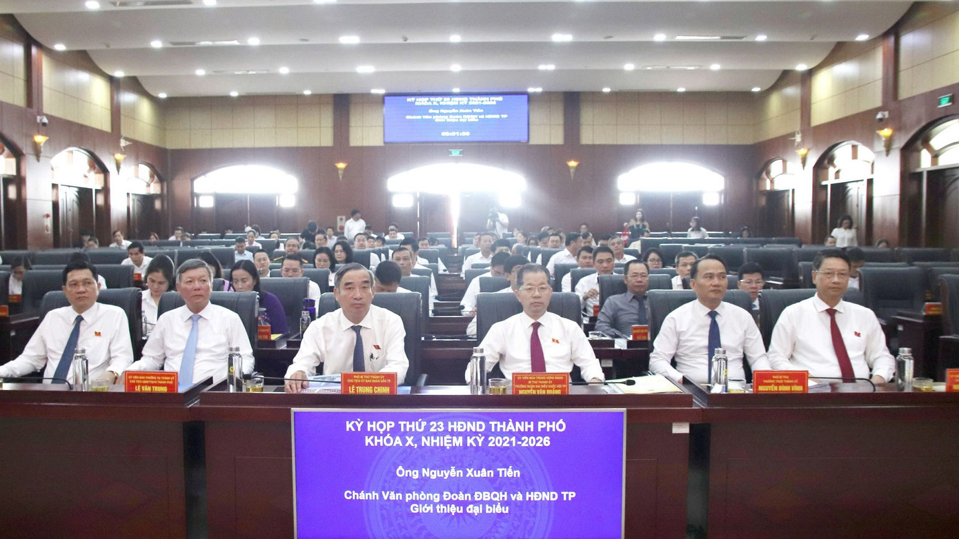 Quang cảnh kỳ họp HĐND TP Đà Nẵng sáng 26/4. Quang cảnh kỳ họp HĐND TP Đà Nẵng sáng 26/4.