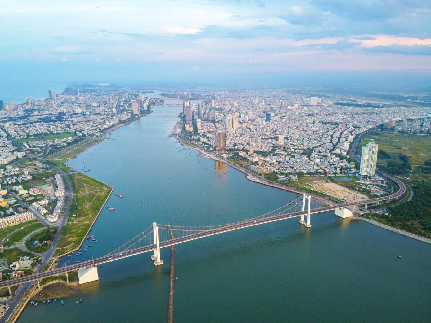 Vị trí Đà Nẵng từng tính toán xây dựng hầm chui qua sông Hàn