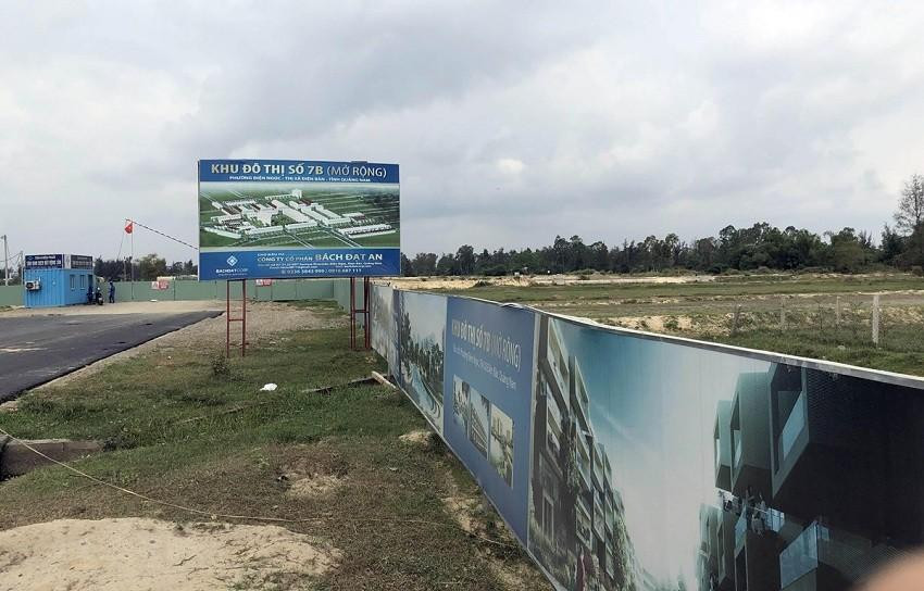 Dự án khu đô thị số 7B mở rộng do Công ty CP Bách Đạt An làm chủ đầu tư.