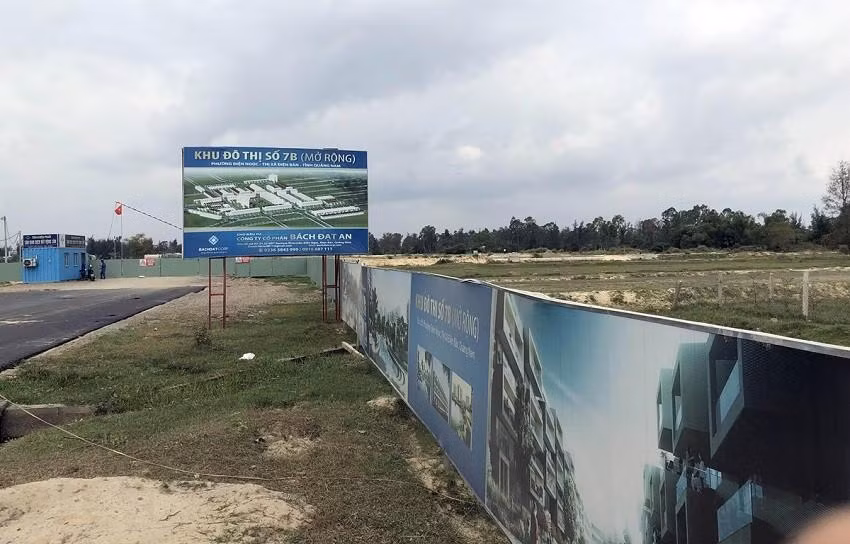 Dự án khu đô thị số 7B mở rộng do Công ty CP Bách Đạt An làm chủ đầu tư.