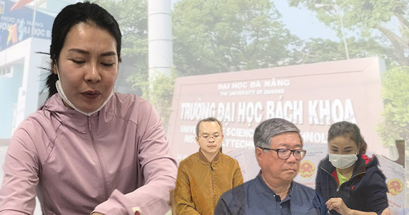 Các đối tượng liên quan đến vụ án tham nhũng xảy ra tại ĐH Bách khoa (ĐH Đà Nẵng).