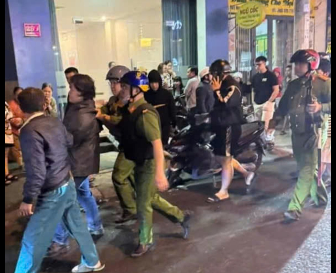 Công an bắt giữ đối tượng Hoàng Minh Cường.