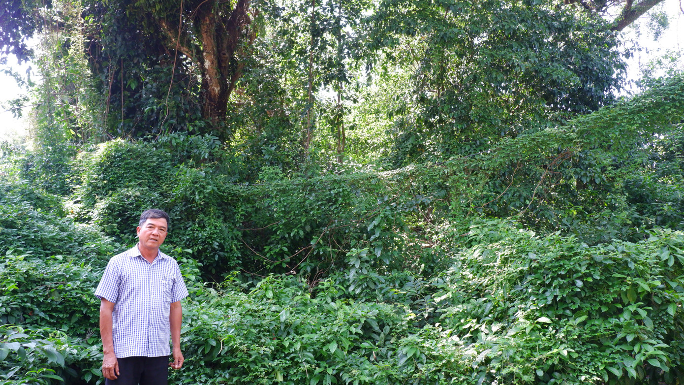 Ông Hà Thúc Vinh, Trưởng thôn Trung Sơn. Ông Hà Thúc Vinh, Trưởng thôn Trung Sơn.