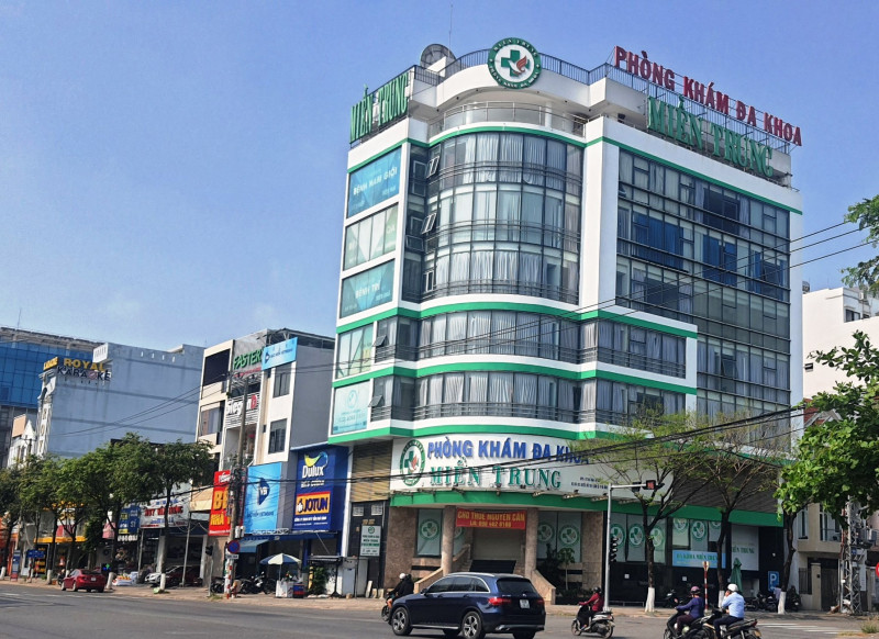 Phòng khám Đa khoa miền Trung ở TP. Đà Nẵng.