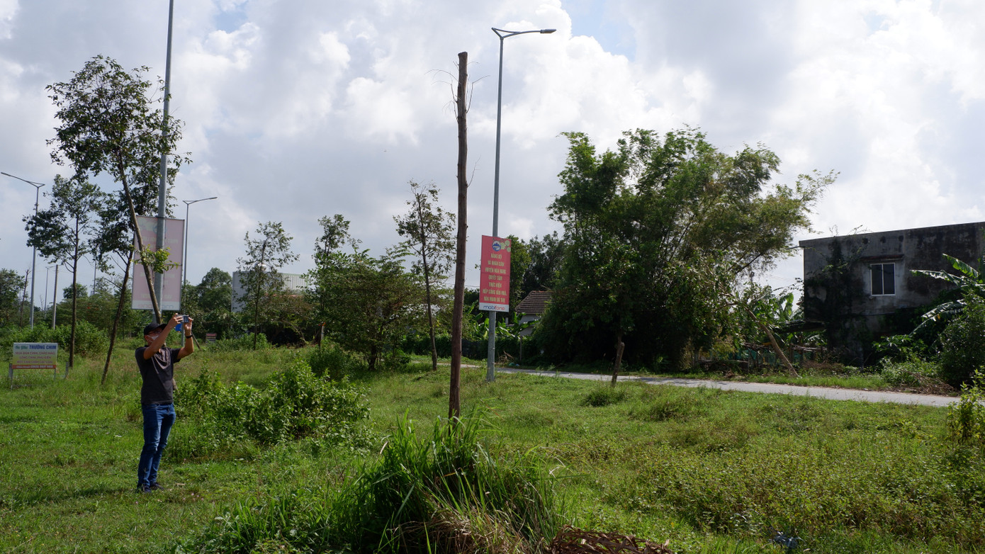 Thời gian qua, người dân thành phố Đà Nẵng phản ánh về tình trạng cây xanh trồng tại dải phân cách tuyến đường vành đai phía nam không được chăm sóc, cây èo uột, chết khô hàng loạt. Theo ghi nhận, từ điểm nút giao ở xã Hòa Khương di chuyển về hướng xã Hòa Phước không khó để bắt gặp nhiều cây xanh chết khô, trụi lá.