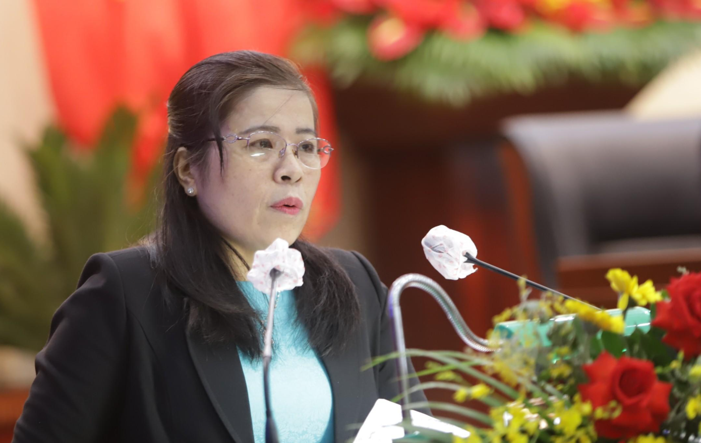 Bà Nguyễn Thị Cảnh, Chánh án TAND TP Đà Nẵng trả lời chất vấn tại kỳ họp. Bà Nguyễn Thị Cảnh, Chánh án TAND TP Đà Nẵng trả lời chất vấn tại kỳ họp.