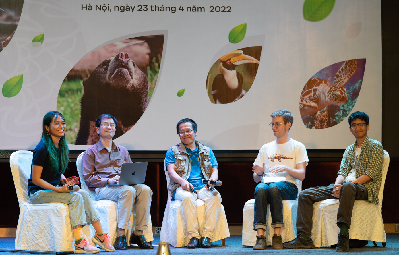 Trang Nguyễn tham gia Hội nghị Sinh viên Bảo tồn Thiên nhiên năm 2022. Trang Nguyễn tham gia Hội nghị Sinh viên Bảo tồn Thiên nhiên năm 2022.