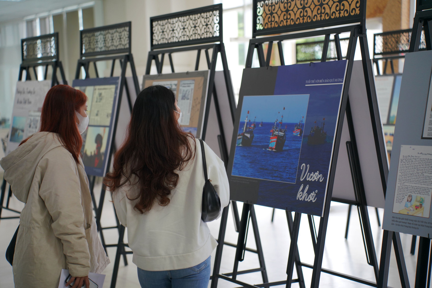 Triển lãm được tổ chức tại Trường Đại học Đông Á (Đà Nẵng) từ ngày 7/1 đến hết ngày 12/1.