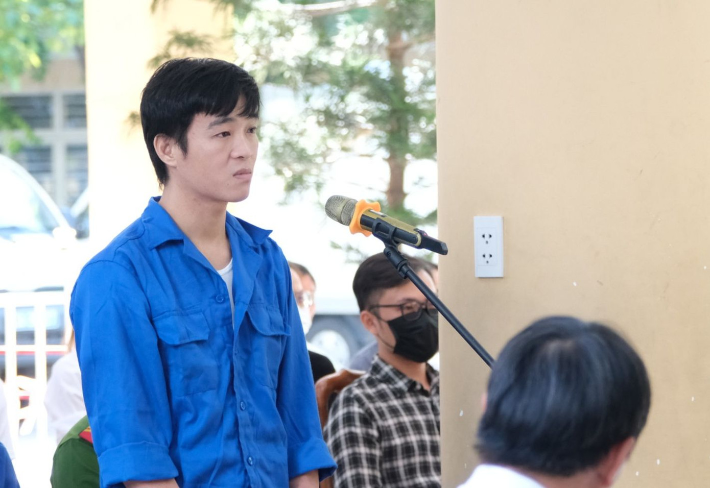 Bị cáo Lê Phú Cao kẻ thực hiện vụ cướp ngân hàng ở Đà Nẵng.