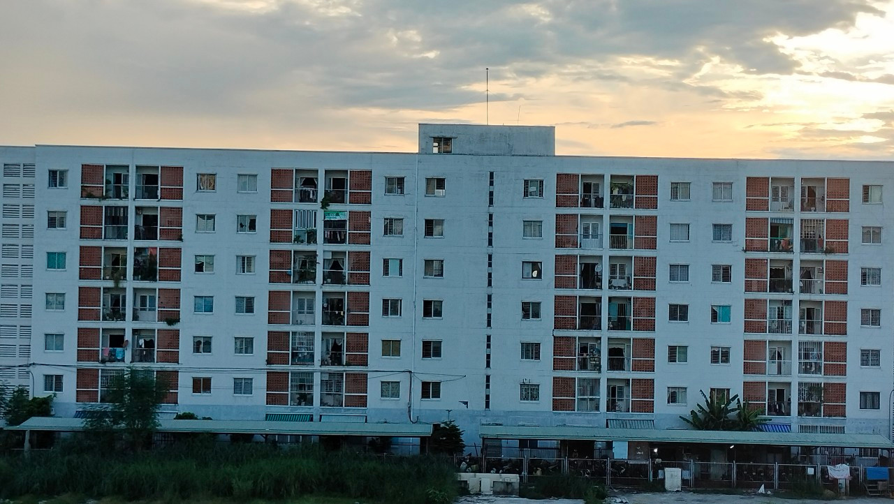 Một dự án nhà ở xã hội dành cho người thu nhập thấp ở Đà Nẵng.