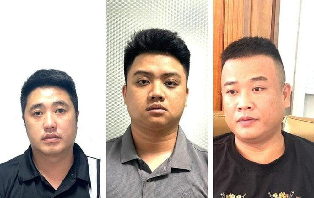 Các đối tượng trong đường dây tổ chức đánh bạc vừa bị triệt phá. Các đối tượng trong đường dây tổ chức đánh bạc vừa bị triệt phá.