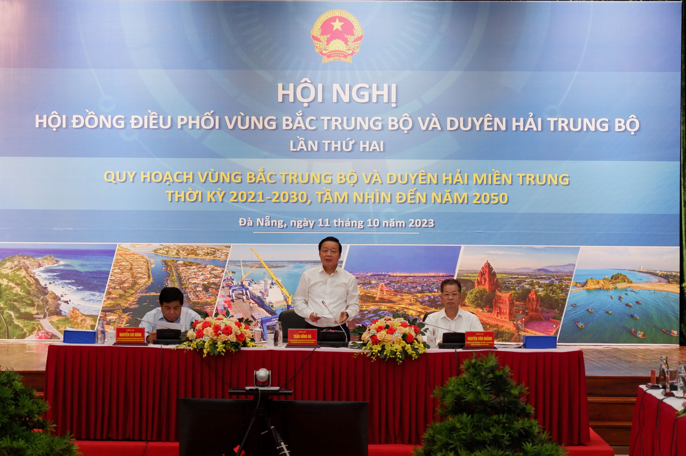 Phó Thủ tướng Trần Hồng Hà kết luận hội nghị. (Ảnh: Nguyễn Thành).