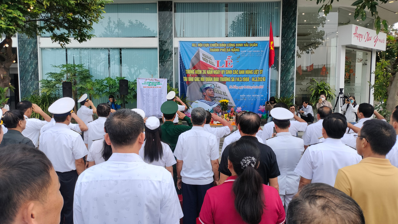 Lễ tưởng niệm 64 liệt sỹ hy sinh ở Gạc Ma vào ngày 14/3/1988 được Ban liên lạc Hội cựu chiến binh Hải quân TP. Đà Nẵng tổ chức trang trọng tại khu vực cửa vịnh Đà Nẵng với sự tham gia đông đảo cựu cán bộ, chiến sỹ Lữ đoàn Công binh 83 (trước đây là Trung đoàn Công binh 83) và thân nhân các gia đình liệt sĩ tại Đà Nẵng, Quảng Nam.