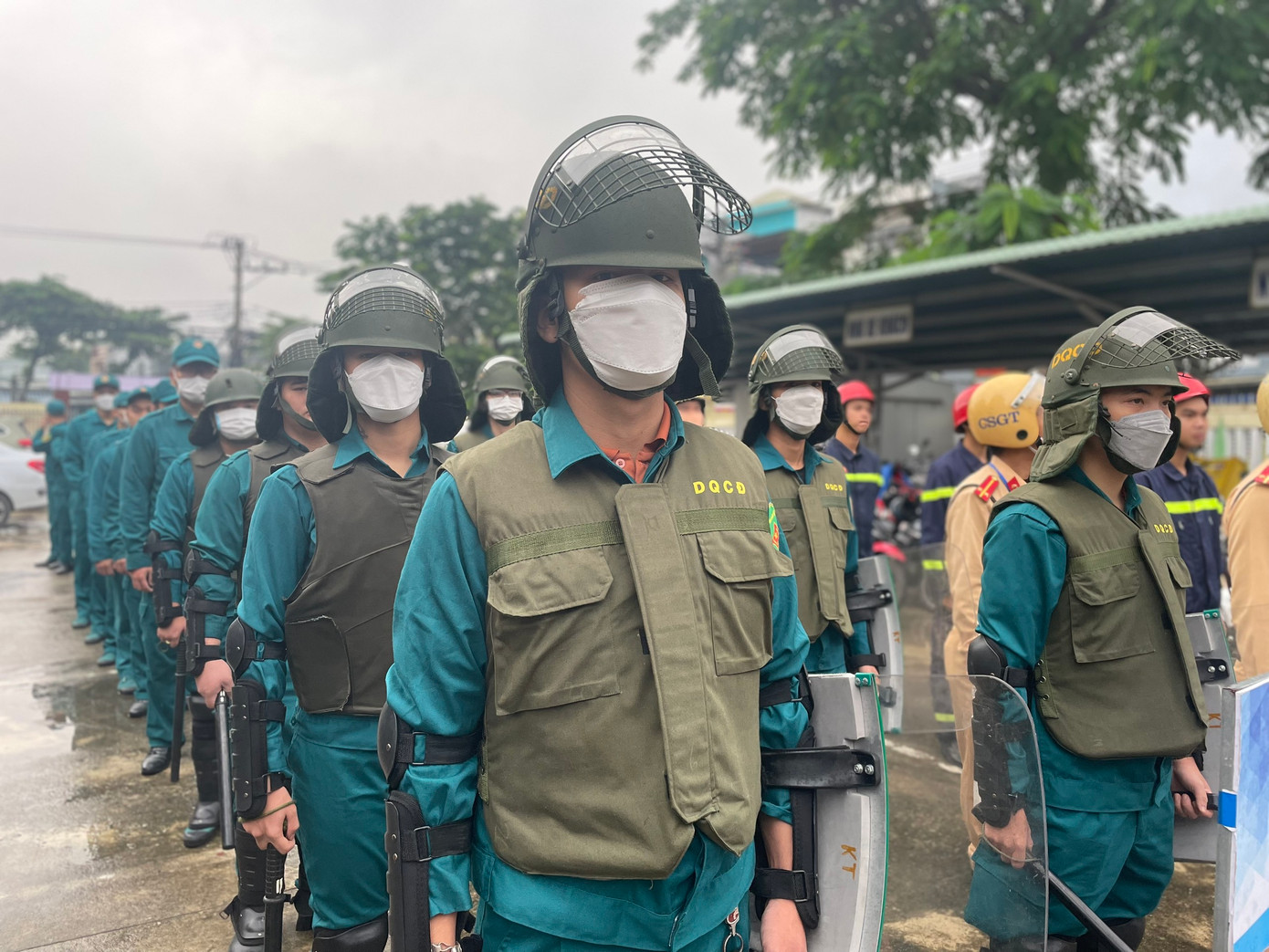 Công an TP Đà Nẵng ra quân, đẩy mạnh công tác đấu tranh, trấn áp các loại tội phạm trong dịp Tết nguyên đán Quý Mão 2023. Ảnh: Thanh Nhật