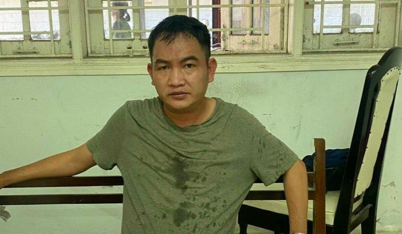 Bị can Lê Minh Nguyên Châu tại cơ quan công an. Ảnh: CA Bị can Lê Minh Nguyên Châu tại cơ quan công an. Ảnh: CA