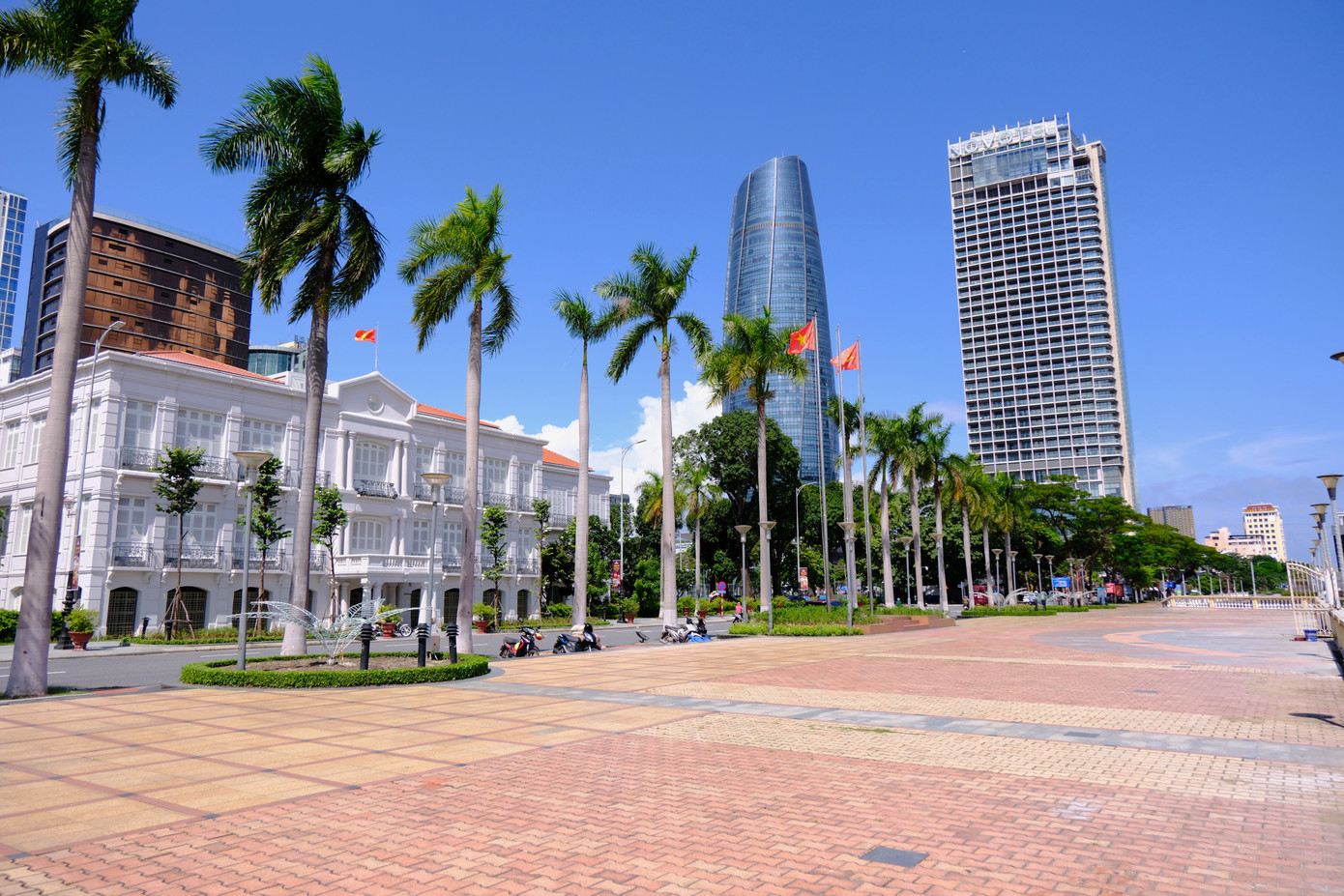 Một góc trung tâm TP. Đà Nẵng.