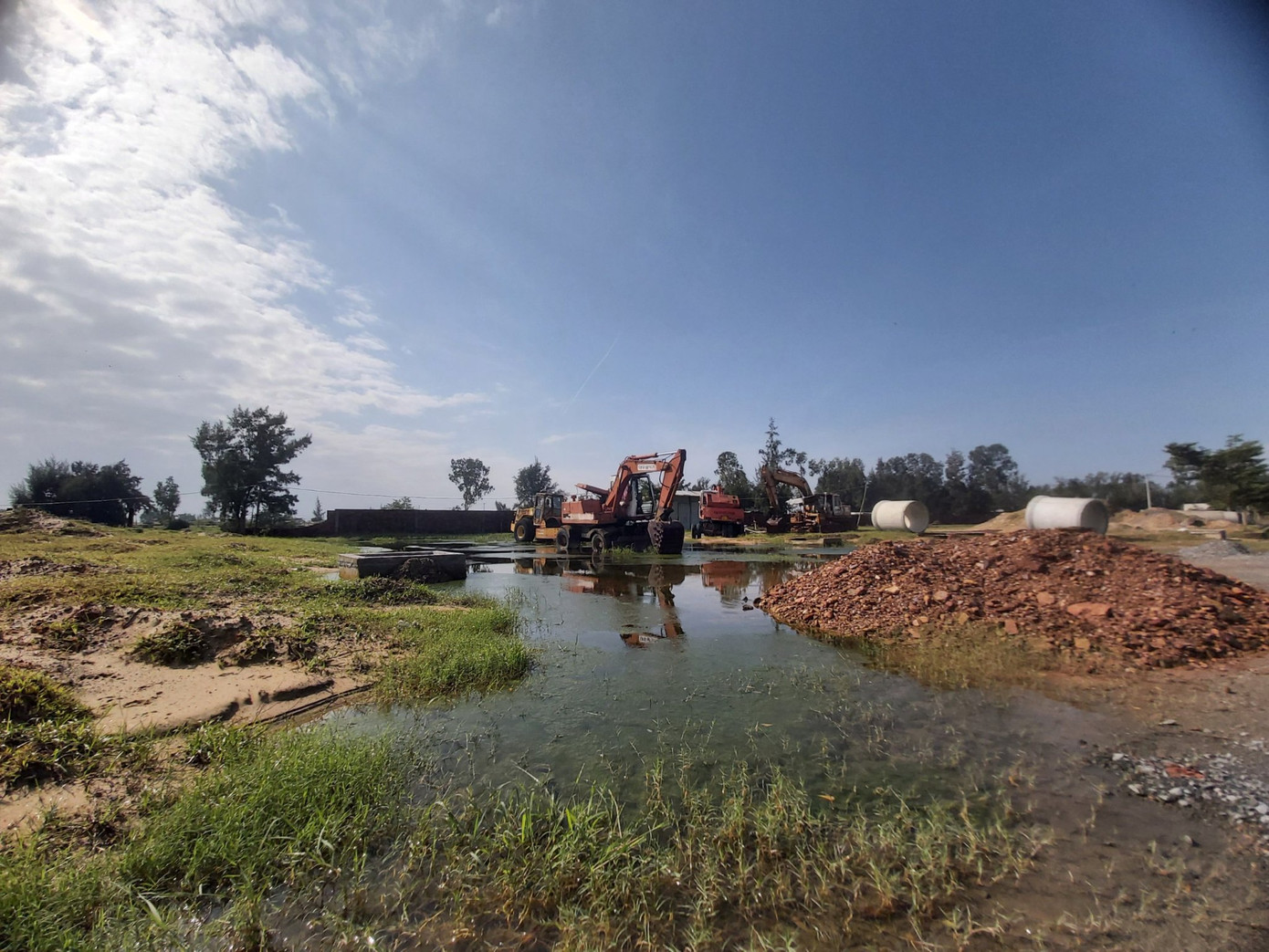 Một dự án của Công ty CP Bách Đạt An tại thị xã Điện Bàn, Quảng Nam.