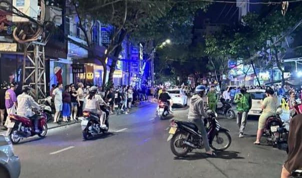 Hiện trường nơi xảy ra vụ việc. Hiện trường nơi xảy ra vụ việc.