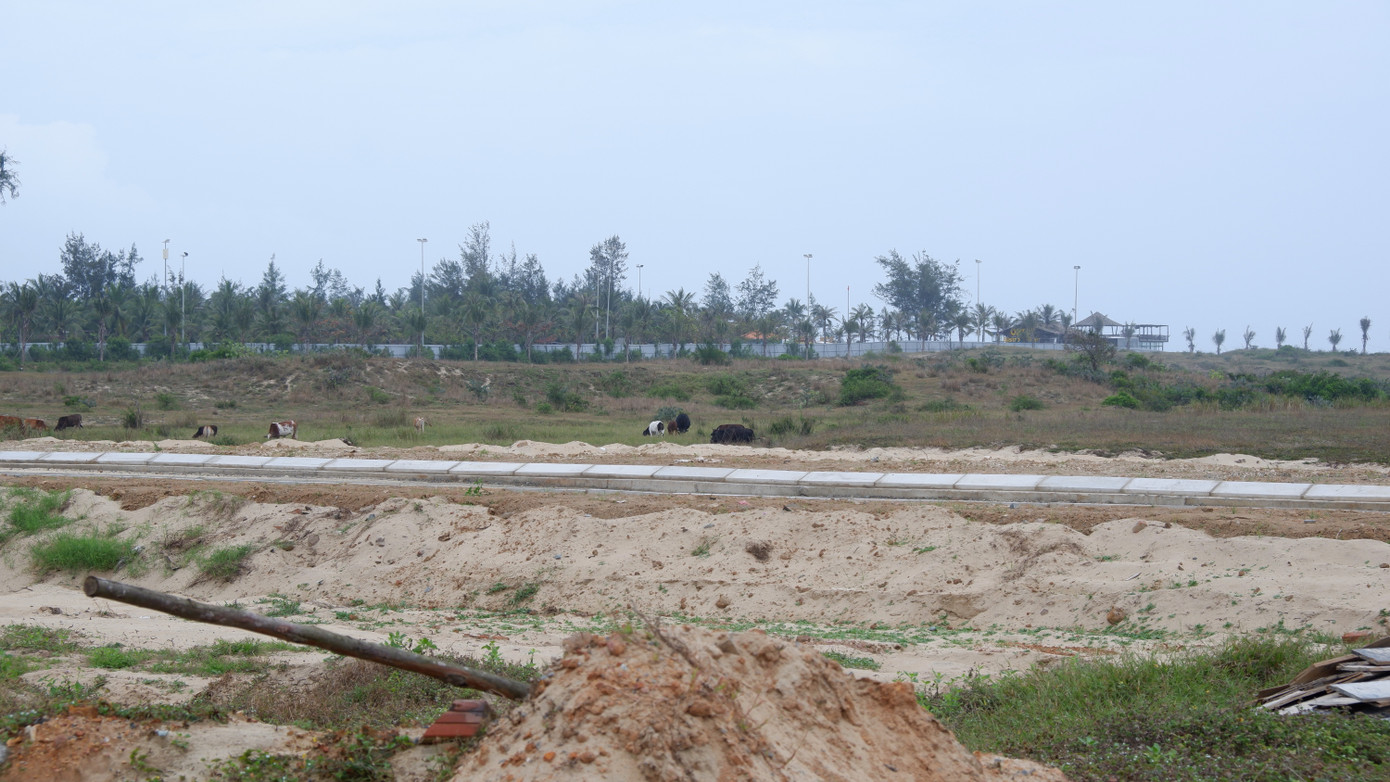 Hiện trạng bên trong khu du lịch ven biển DAP, DAP 1, DAP 2 của Công ty TNHH DAP với vốn đầu tư 5.000 tỷ đồng. Dự án có diện tích rộng hơn 30ha, nằm ở vị trí đắc địa, mặt tiền đường Trường Sa. Hiện trạng bên trong khu du lịch ven biển DAP, DAP 1, DAP 2 của Công ty TNHH DAP với vốn đầu tư 5.000 tỷ đồng. Dự án có diện tích rộng hơn 30ha, nằm ở vị trí đắc địa, mặt tiền đường Trường Sa.