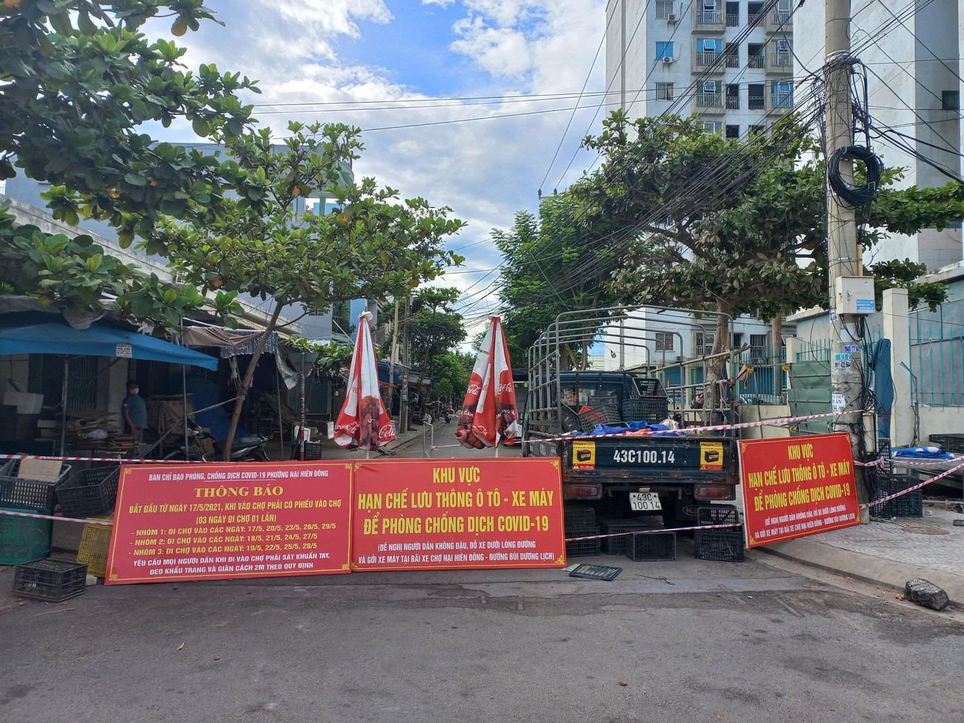 Đà Nẵng sẽ xem xét mở lại một số chợ truyền thống khi điều kiện dịch tễ đảm bảo. Ảnh: Nguyễn Thành.