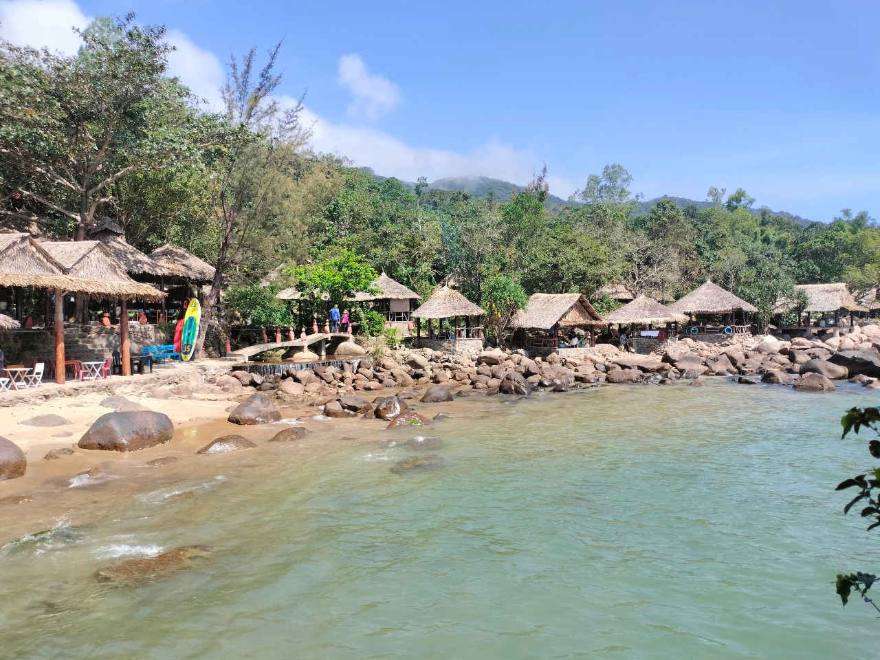 Hàng loạt công trình trái phép ở bán đảo Sơn Trà chưa được xử lý. Ảnh: Nguyễn Thành Hàng loạt công trình trái phép ở bán đảo Sơn Trà chưa được xử lý. Ảnh: Nguyễn Thành