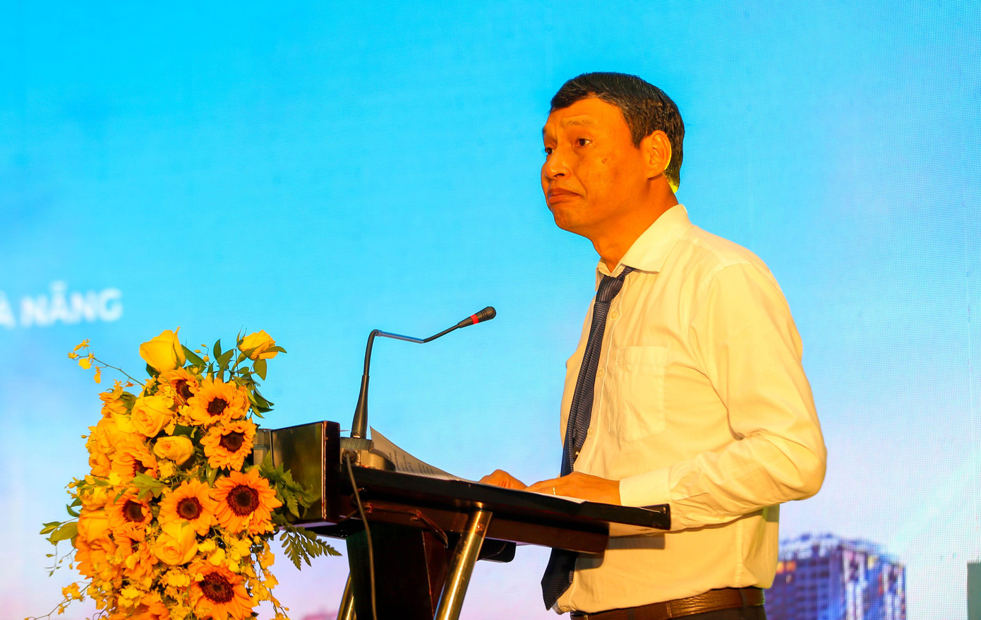 Ông Hồ Kỳ Minh, Phó chủ tịch UBND TP Đà Nẵng phát biểu tại hội thảo. Ông Hồ Kỳ Minh, Phó chủ tịch UBND TP Đà Nẵng phát biểu tại hội thảo.