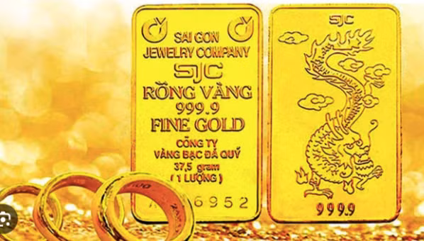 Giá vàng SJC ở mức 81 triệu đồng/lượng, vàng nhẫn tròn 71,55 triệu đồng/lượng. (Ảnh: SJC). Giá vàng SJC ở mức 81 triệu đồng/lượng, vàng nhẫn tròn 71,55 triệu đồng/lượng. (Ảnh: SJC).