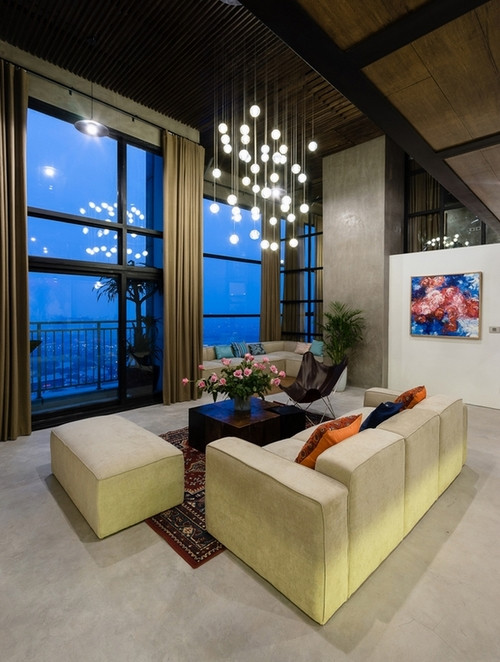 Căn hộ 2 tầng đẹp miễn chê trong tòa nhà cao nhất Việt Nam ảnh 7