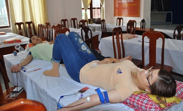 Nhiều tấm gương đẹp ở ngày hội hiến máu Kiên Giang ảnh 3