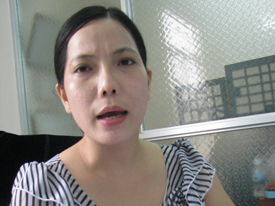 Bà Trần Hồng Ly. Ảnh: QUỐC HUY