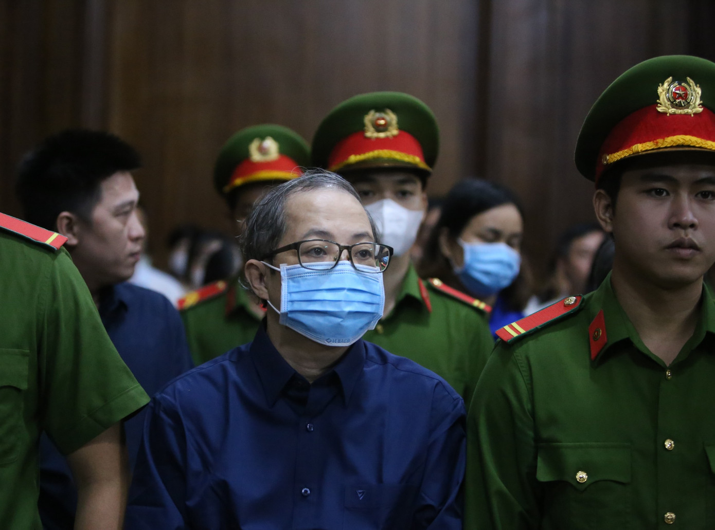 Bị cáo Nguyễn Minh Quân tại tòa.