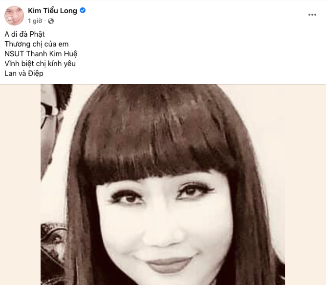 Hàng loạt sao Việt bày tỏ niềm tiếc thương khi nghệ sĩ Thanh Kim Huệ qua đời.