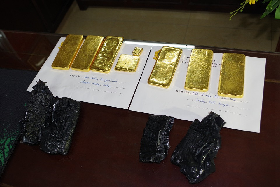 Hơn 6kg vàng tang vật vụ án