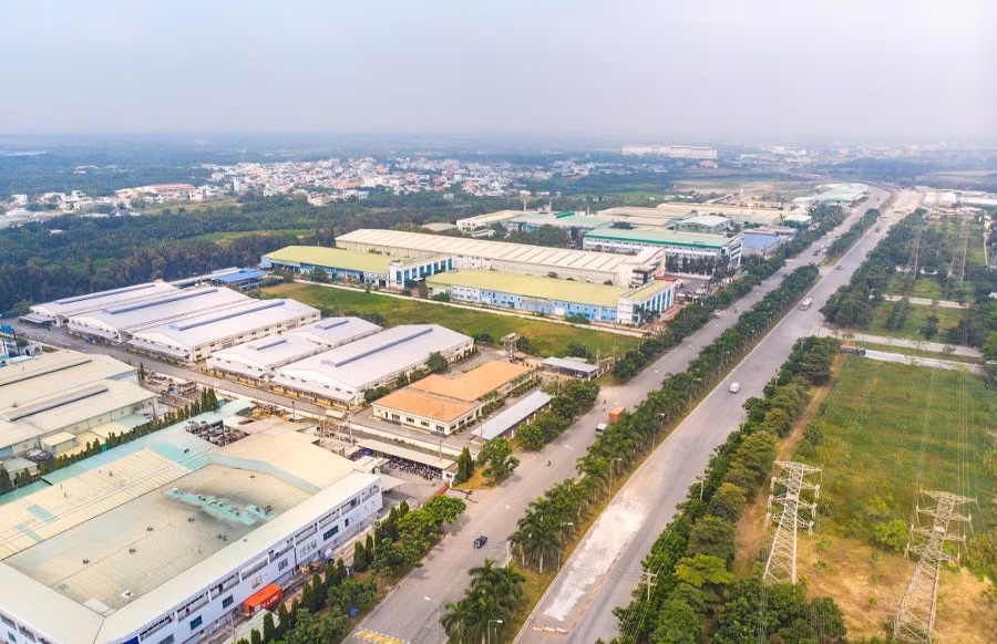 Một khu công nghiệp tại huyện Thường Tín