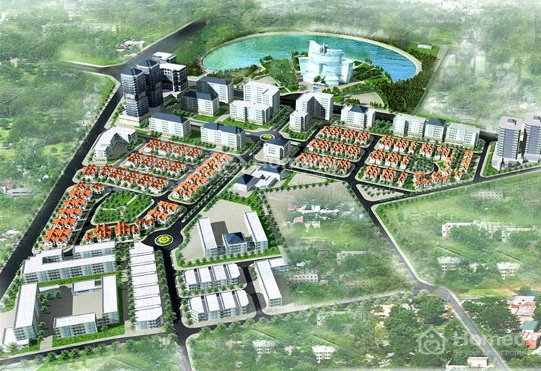 Phối cảnh tổng thể Dự án Khu đô thị mới Phùng Khoang, tỷ lệ 1/500