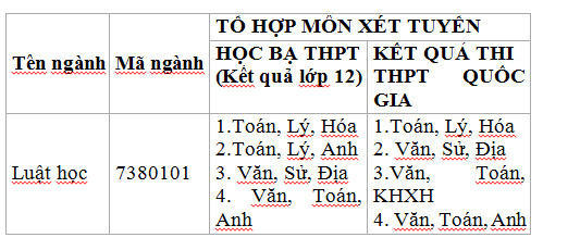 Luật học: Ngành học mới tại DTU năm 2018 ảnh 1
