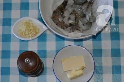 Tôm xào bơ tỏi