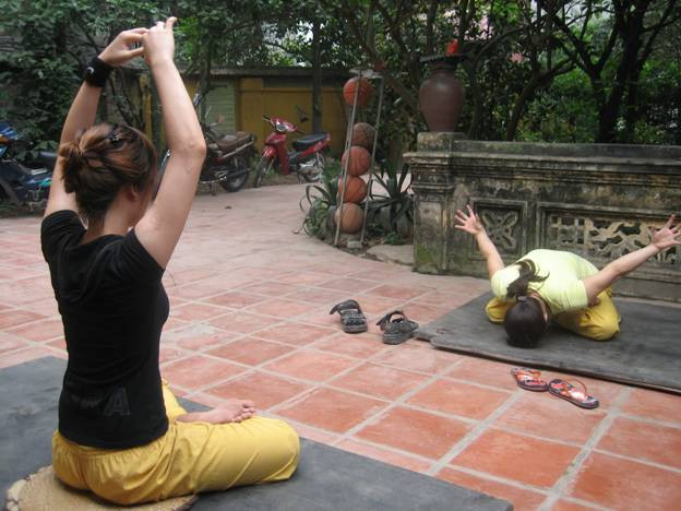 Tập luyện khí công nâng cao sức khoẻ tại Y võ Thiên Phúc. Ảnh: H.N.N . Tập luyện khí công nâng cao sức khoẻ tại Y võ Thiên Phúc. Ảnh: H.N.N