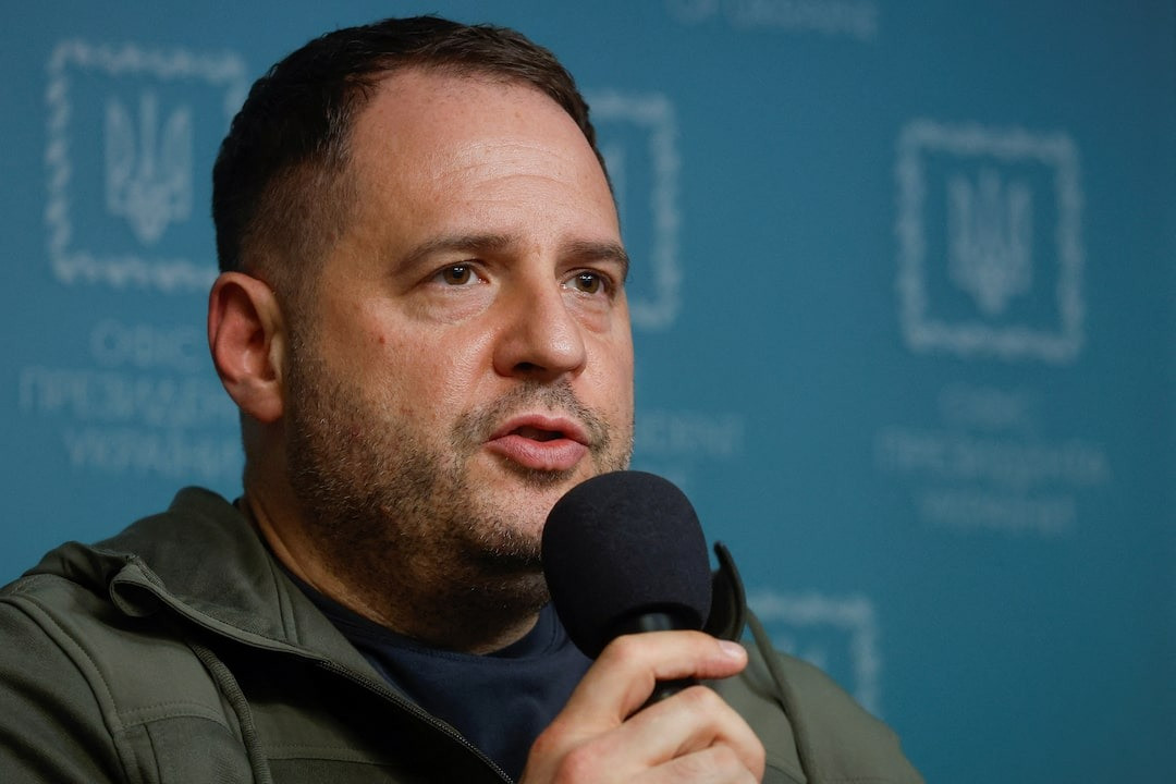 Chánh văn phòng của Tổng thống Ukraine - ông Andriy Yermak. (Ảnh: Reuters)